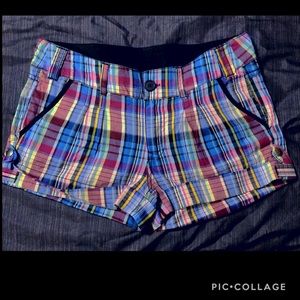 NEVER WORN plaid shorts